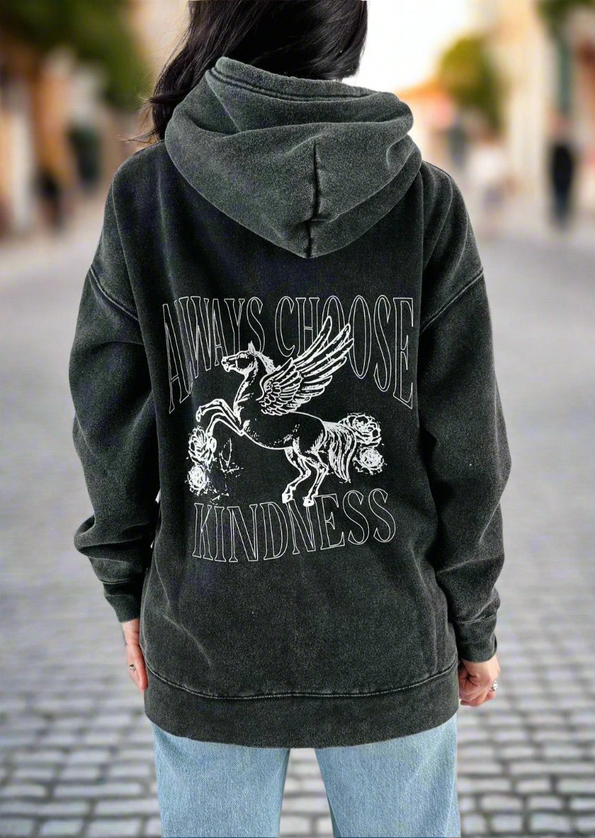 ALWAYS CHOOSE KINDNESS BIG SISTER HOODIE