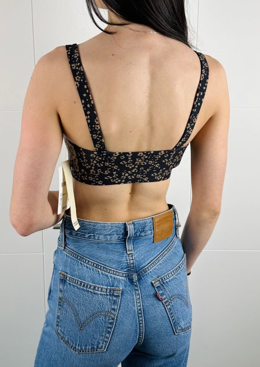 Buy ZITIQUE Women's Double Thin Straps Cross-back Lace Lingerie Set (Bra  and Underwear) - Black 2024 Online