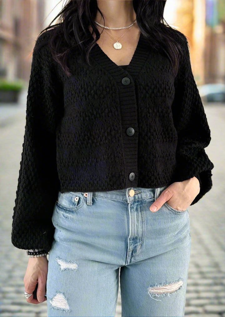 Button Front Sweater