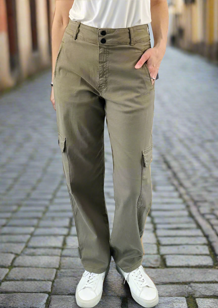 ELSIE LUXE TWILL CARGO PANT 