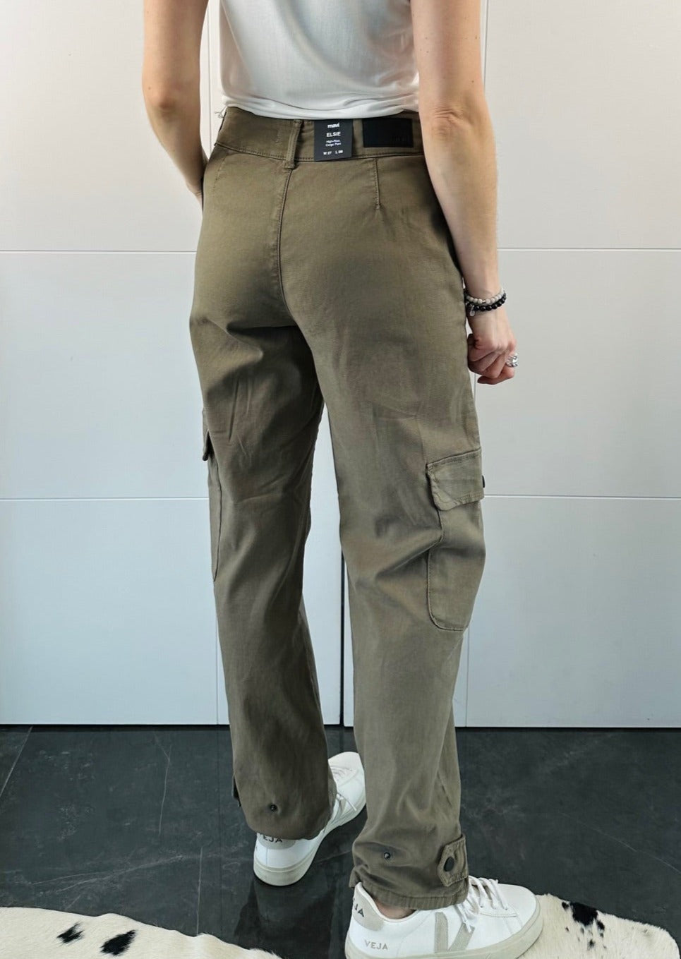 ELSIE LUXE TWILL CARGO PANT 