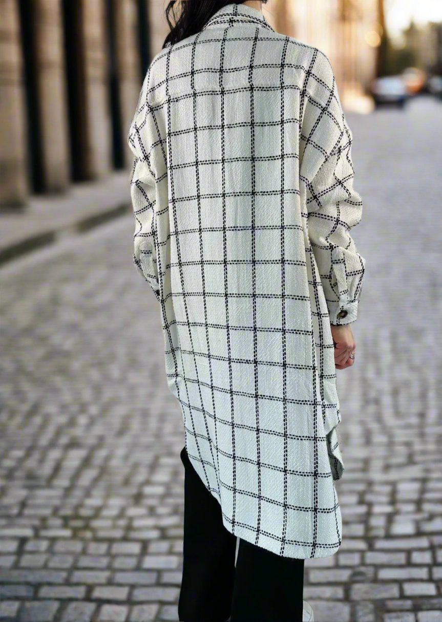 EXTRA LONG SHIRT JACKET