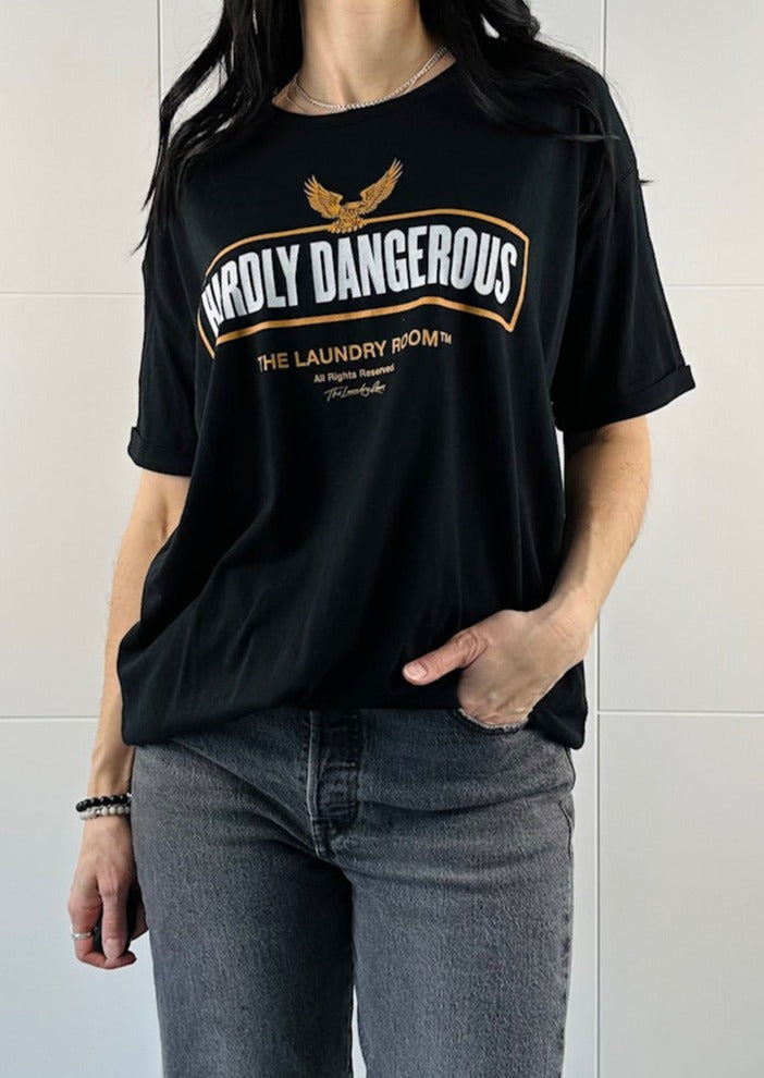 HARDLY DANGEROUS OVERSIZED TEE