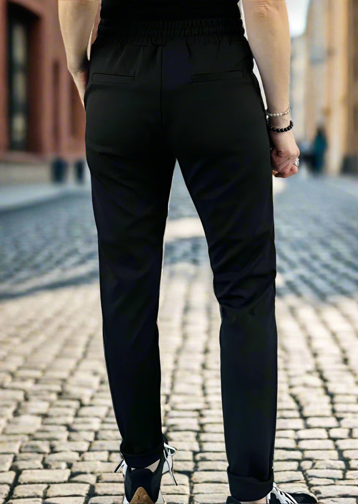 KATE JERSEY BLACK DRESS PANT