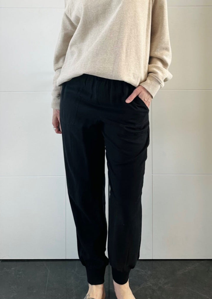 Lead Black Jogger Pant