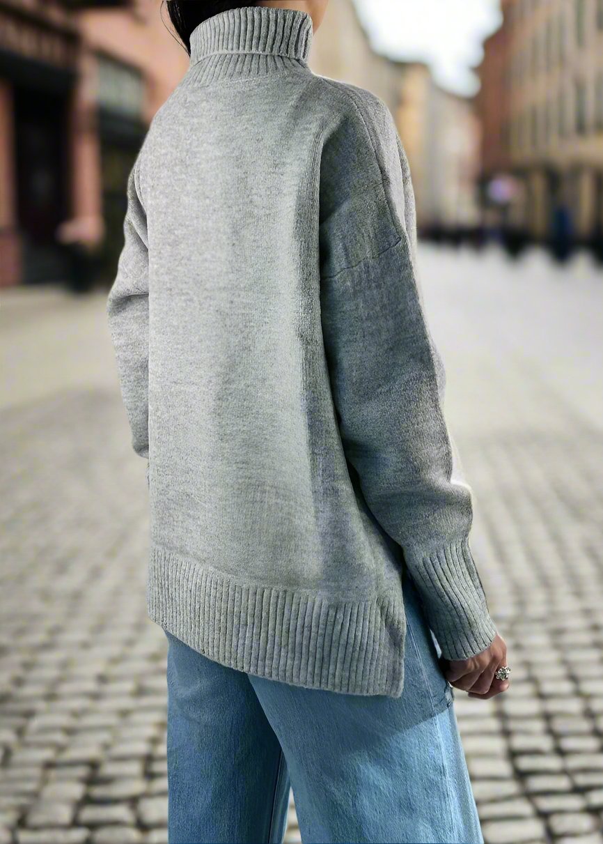 Oversized Boucle Sweater