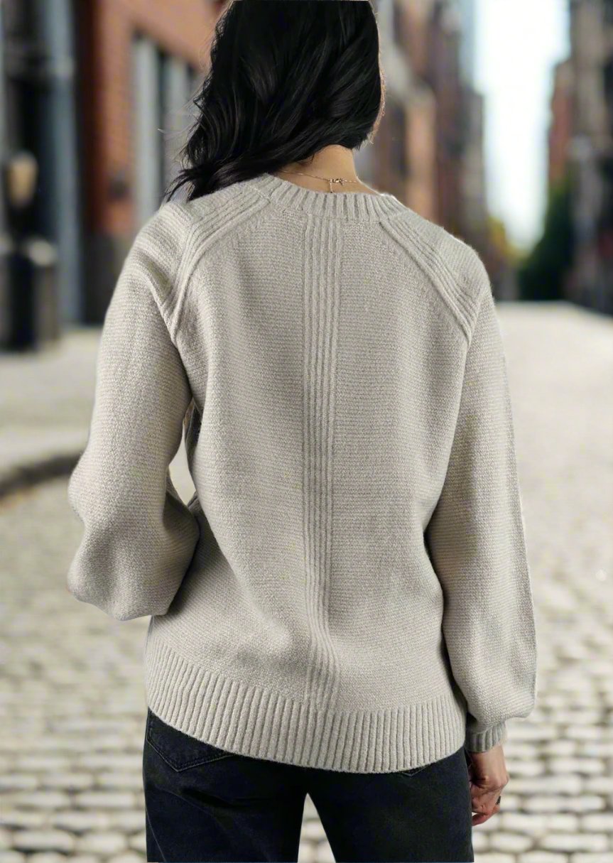 Textured Mist Sweater