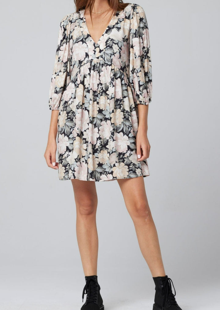 BLOOMING DARLIN' MINI DRESS