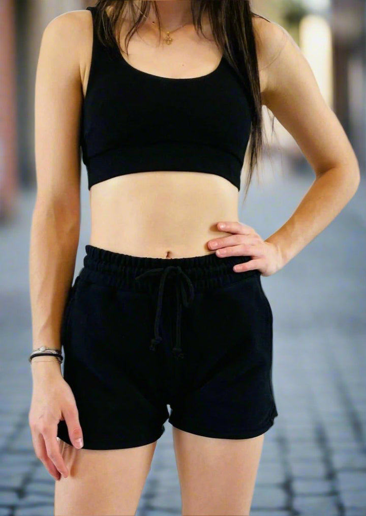 CLASSIC SWEAT BLACK SHORT