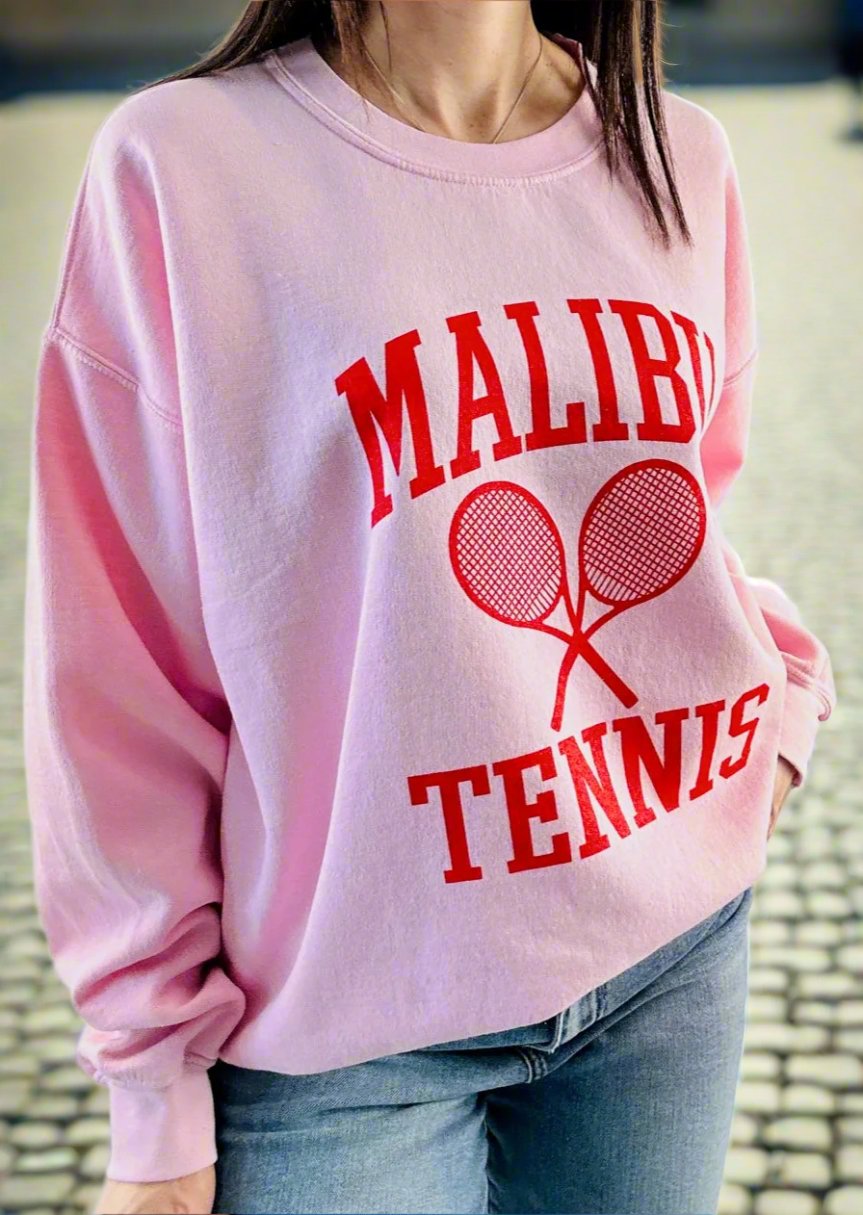 MALIBU TENNIS SWEATSHIRT