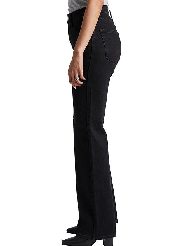 HIGHLY DESIRABLE BLACK TROUSER JEANS SIDE VIEW